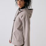 Lolë Lachine Rain Jacket in Pebble taupe