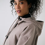 Lolë Lachine Rain Jacket in Pebble taupe