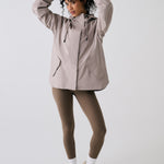Lolë Lachine Rain Jacket in Pebble taupe