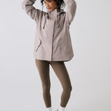 Lolë Lachine Rain Jacket in Pebble taupe