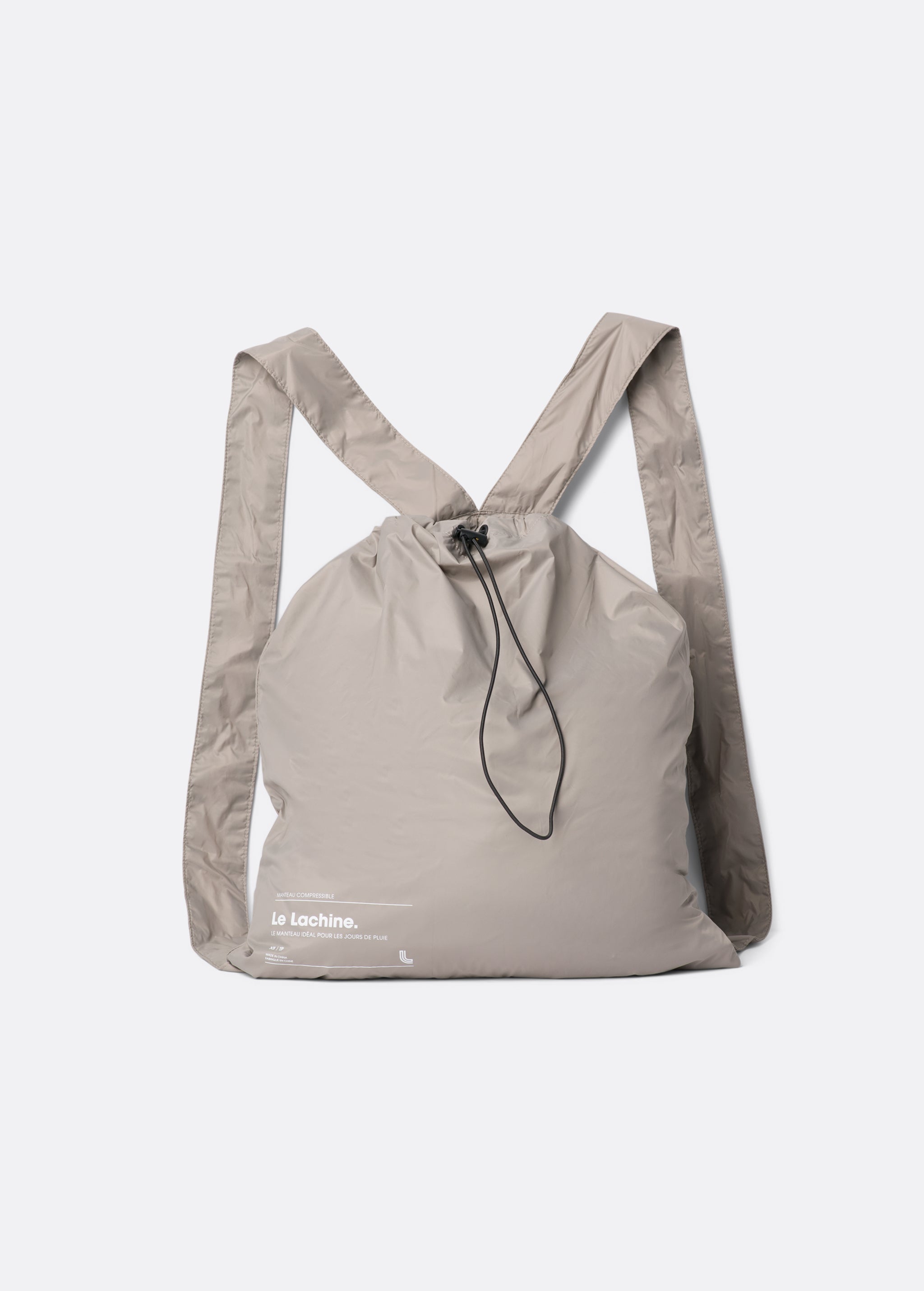 Lolë Lachine Rain Jacket in Pebble taupe