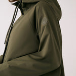 Lolë Lachine Rain Jacket in Moss olive green