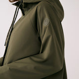 Lolë Lachine Rain Jacket in Moss olive green