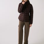 Lolë Emeline Down Jacket in Java dark brown