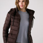 Lolë Emeline Down Jacket in Java dark brown