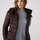 Lolë Emeline Down Jacket in Java dark brown