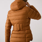Lolë Emeline Down Jacket in Ginger camel brown