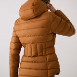 Lolë Emeline Down Jacket in Ginger camel brown