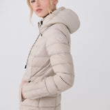 Lolë Emeline Down Jacket in Abalone pale greige