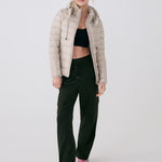 Lolë Emeline Down Jacket in Abalone pale greige