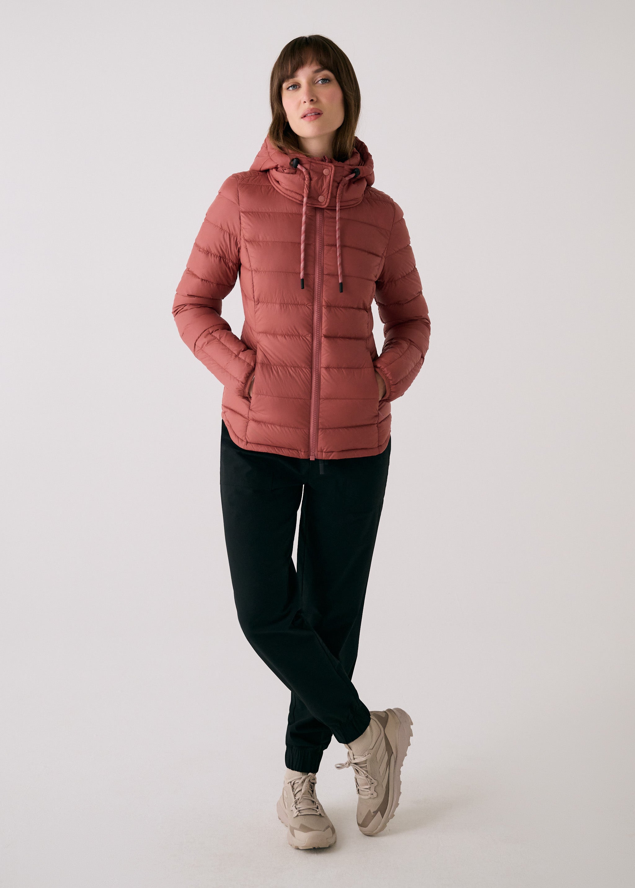 Lolë Emeline Down Jacket in rose