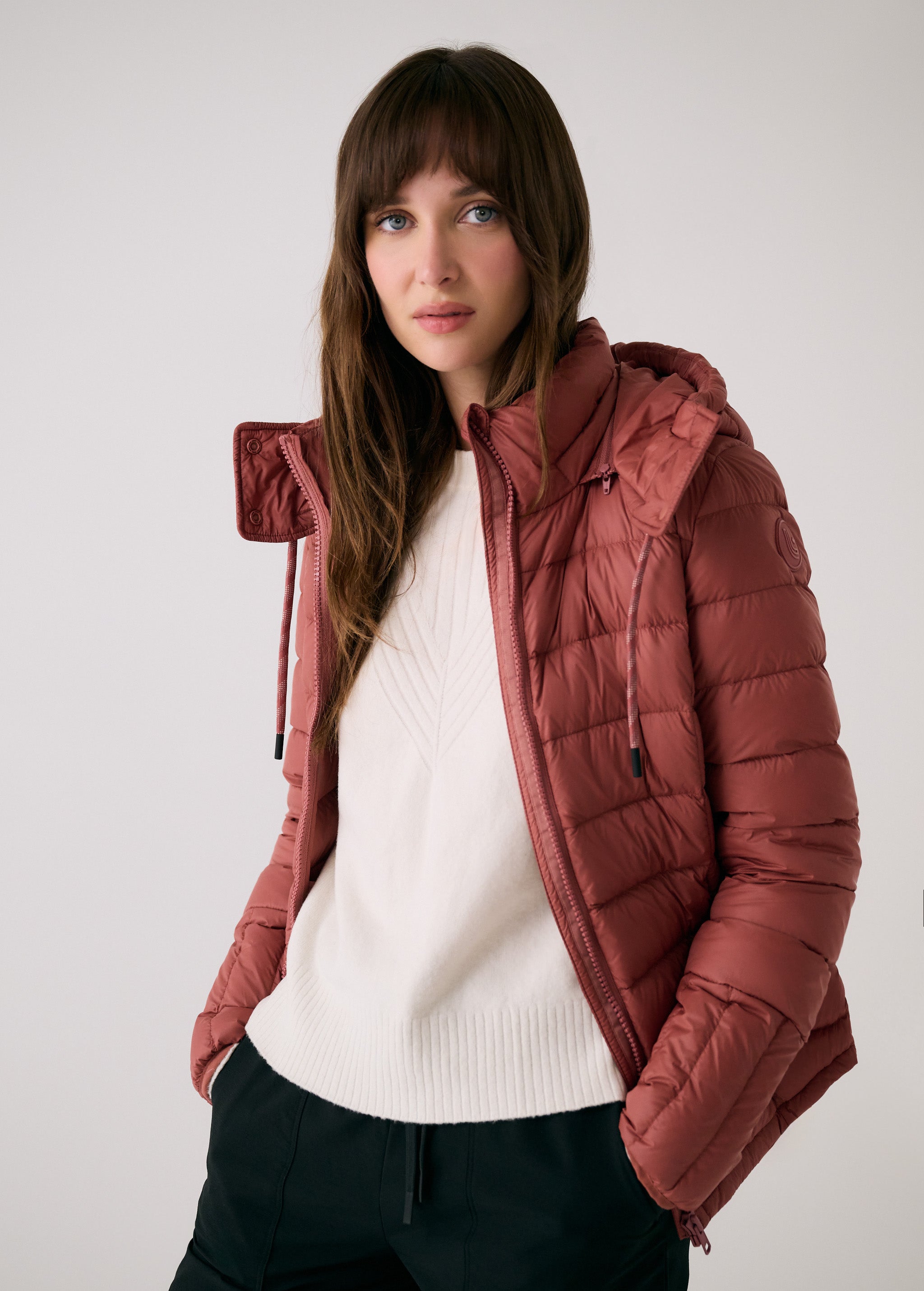 Lolë Emeline Down Jacket in rose