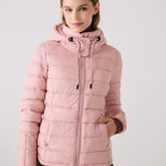 Lolë Emeline Down Jacket in Ballerina blush pink