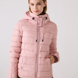 Lolë Emeline Down Jacket in Ballerina blush pink