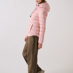 Lolë Emeline Down Jacket in Ballerina blush pink