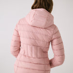 Lolë Emeline Down Jacket in Ballerina blush pink