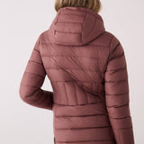 Lolë Emeline Down Jacket in Mauveberry dusty rose