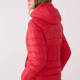 Lolë Emeline Down Jacket in Poppy red