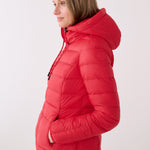 Lolë Emeline Down Jacket in Poppy red
