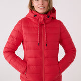 Lolë Emeline Down Jacket in Poppy red