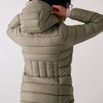 Lolë Emeline Down Jacket in Hazel sage green