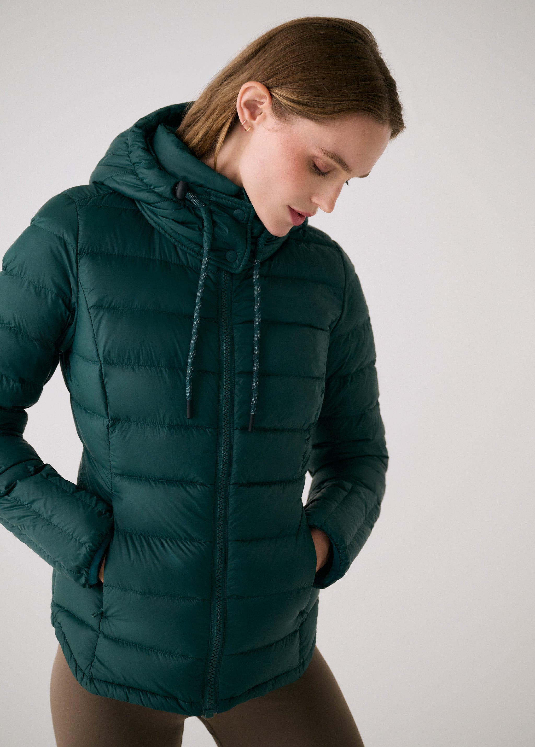 Lolë Emeline Down Jacket in teal