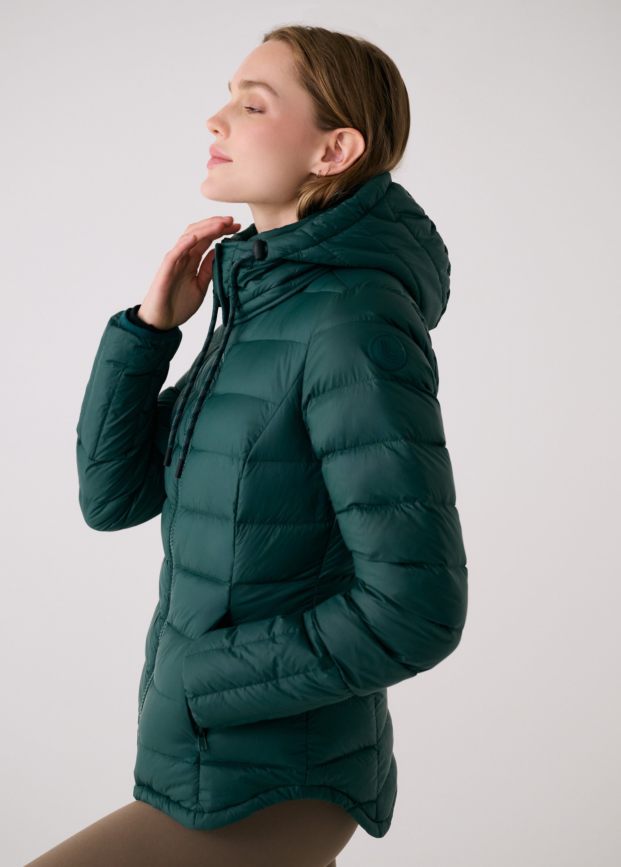 Lolë Emeline Down Jacket in teal