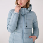 Lolë Emeline Down Jacket in Aquarius light blue