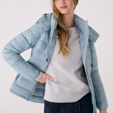 Lolë Emeline Down Jacket in Aquarius light blue