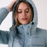 Lolë Emeline Down Jacket in Aquarius light blue