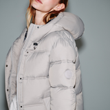 Lolë Modern Puffer Synth Down Jacket in Pebble taupe