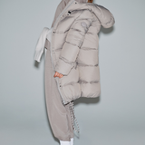 Lolë Modern Puffer Synth Down Jacket in Pebble taupe