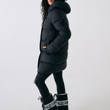 Lolë Modern Puffer Synth Down Jacket in black