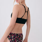 Lolë Caribbean Bottom in black floral print