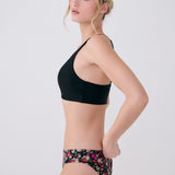 Lolë Caribbean Bottom in black floral print