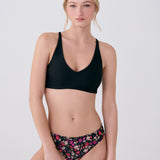 Lolë Caribbean Bottom in black floral print