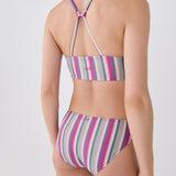 Lolë Caribbean Bottom in pastel stripe