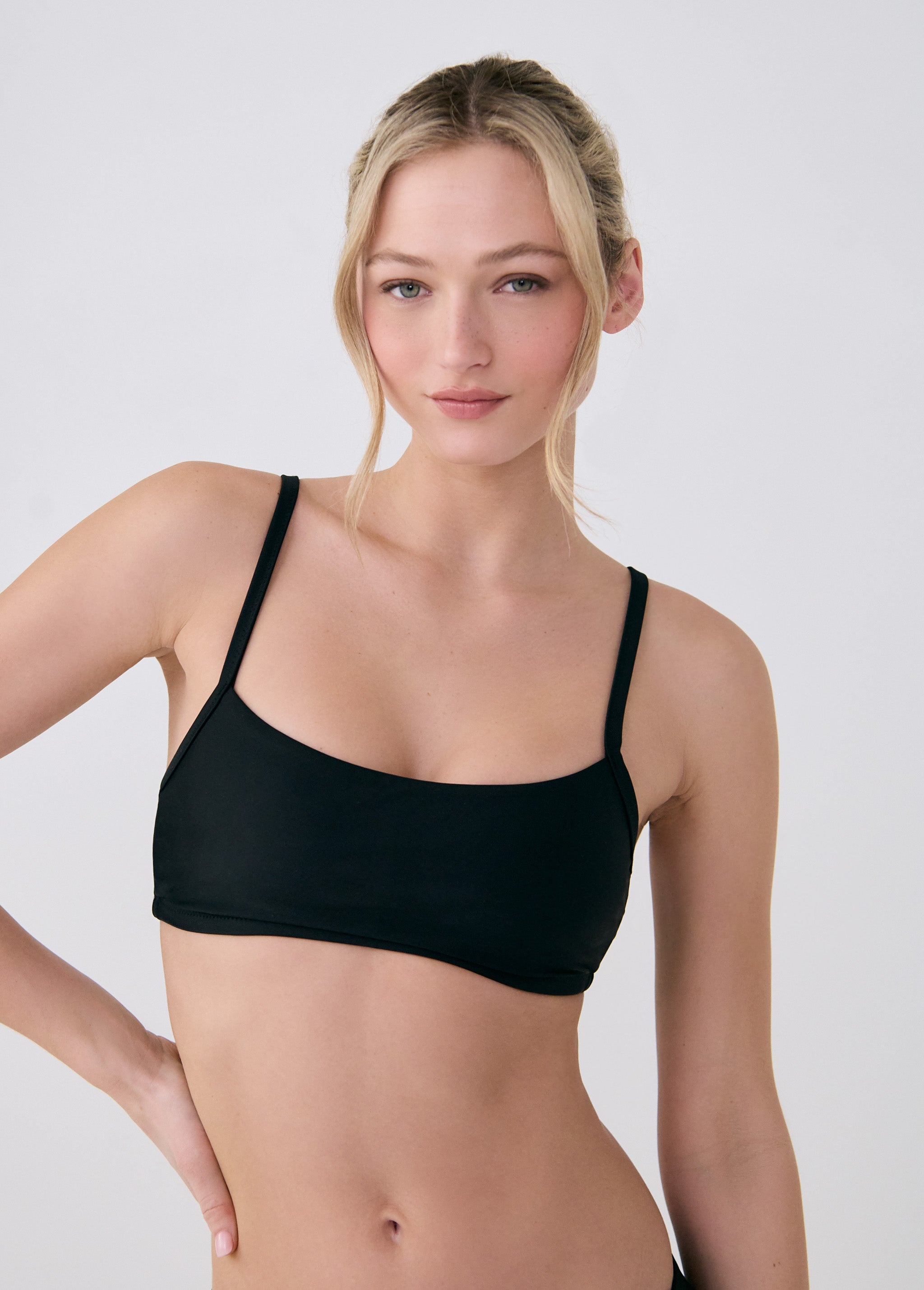 Lolë Catarina Bikini Top in black