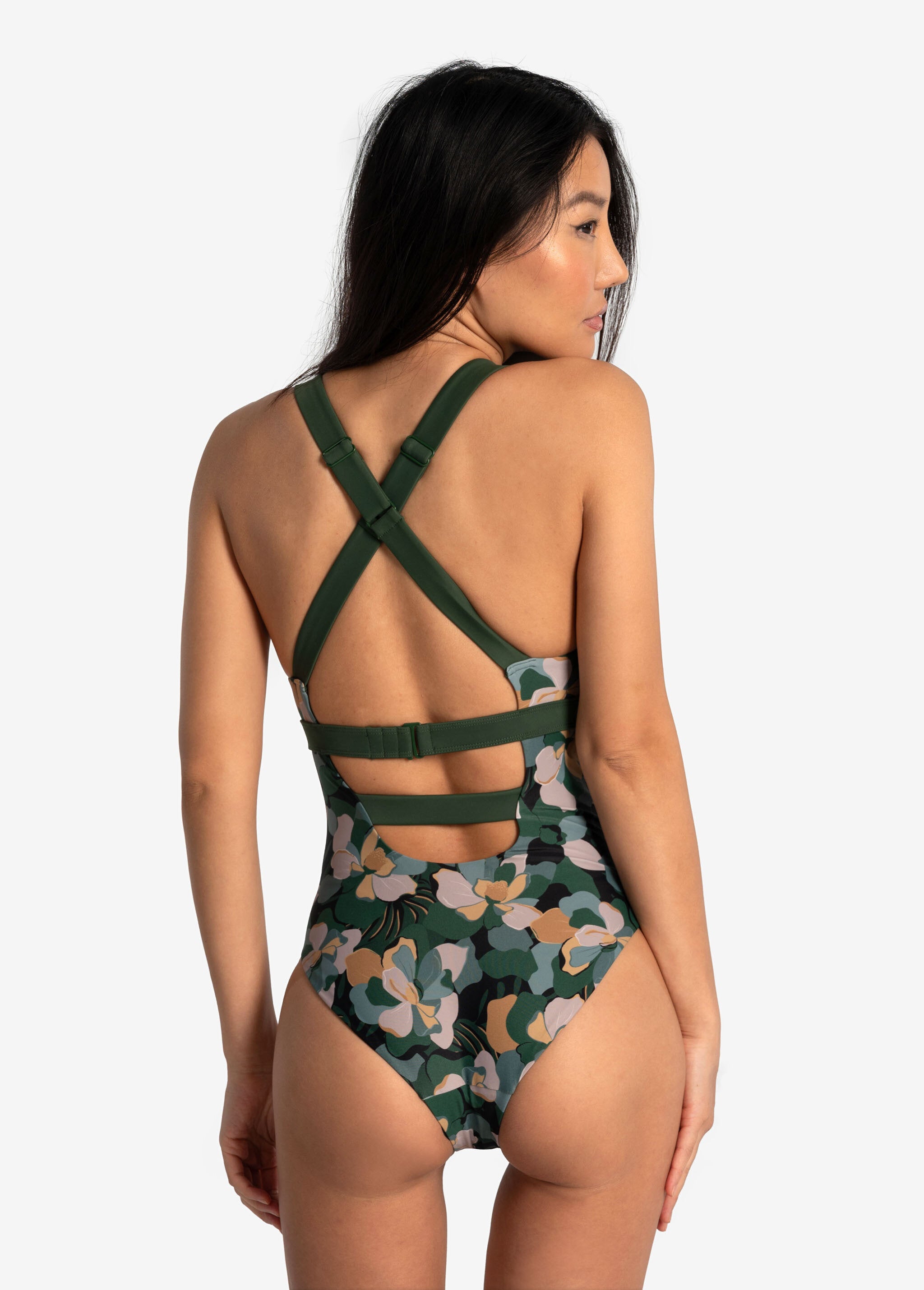 Lolë Playa One-Piece Swimsuit in blue
