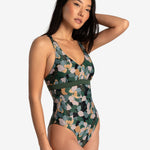 Lolë Playa One-Piece Swimsuit in blue