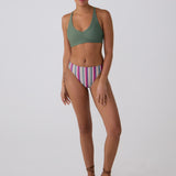 Lolë Ocean Bottom in pastel stripe