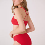Lolë Ocean Bottom in Poppy red
