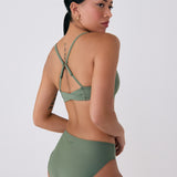 Lolë Ocean Bottom in Army olive green