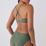 Lolë Ocean Bottom in Army olive green