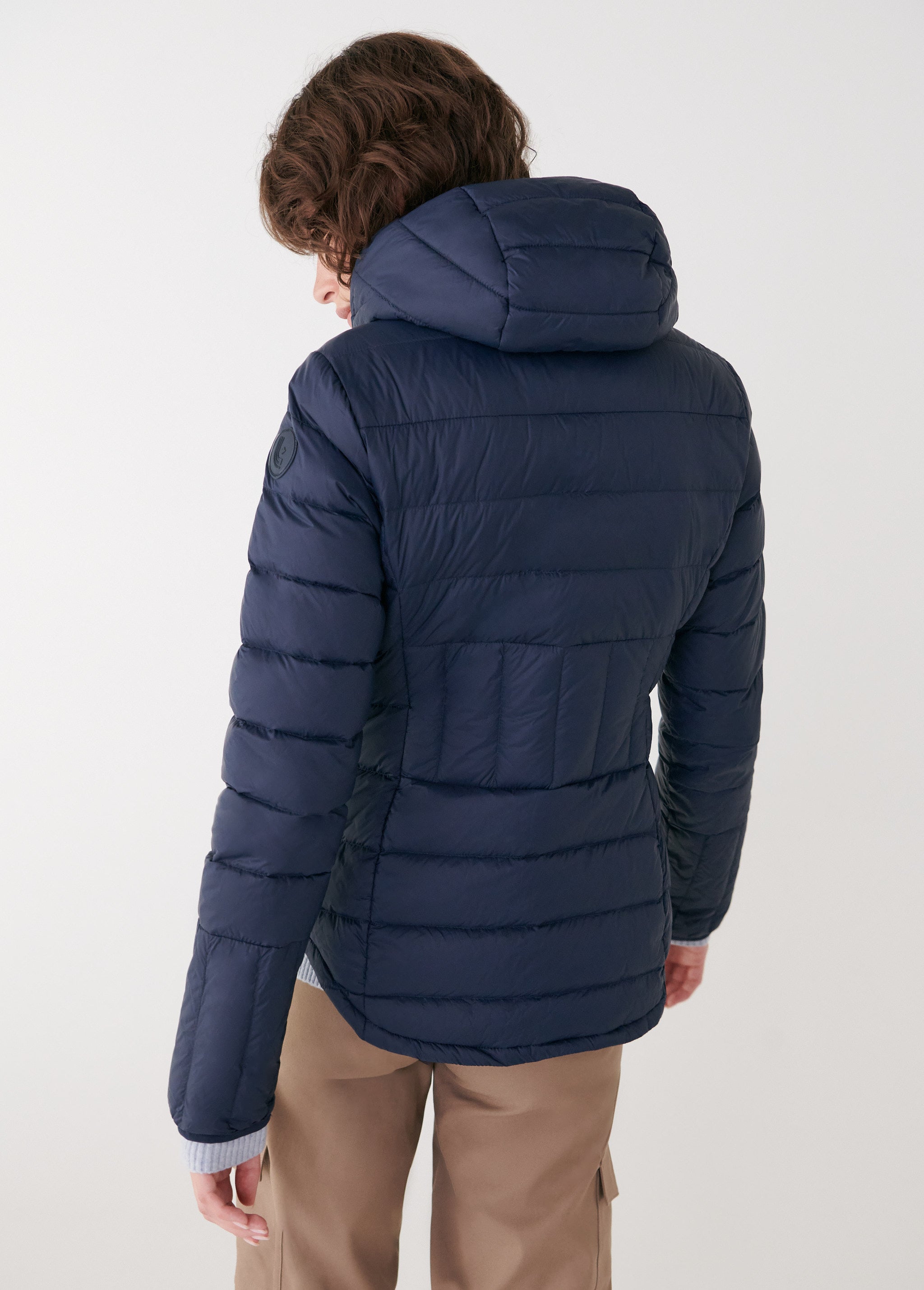 Lolë Emeline Down Jacket in Outerspace navy