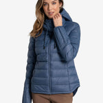 Lolë Emeline Down Jacket in Ironstone slate blue