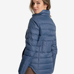 Lolë Emeline Down Jacket in Ironstone slate blue
