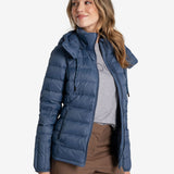 Lolë Emeline Down Jacket in Ironstone slate blue