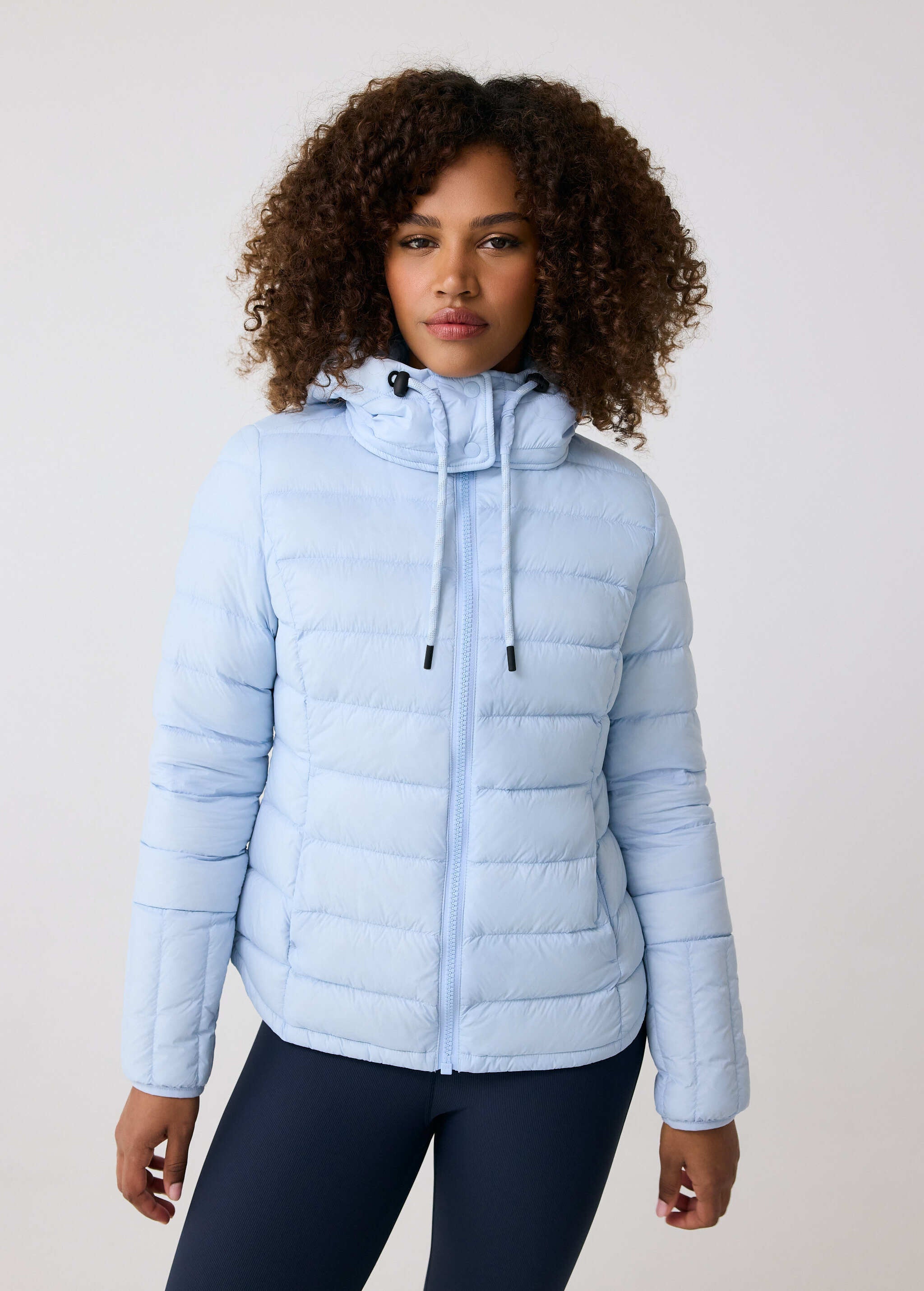 Lolë Emeline Down Jacket in Glacier light blue