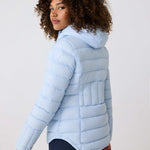 Lolë Emeline Down Jacket in Glacier light blue